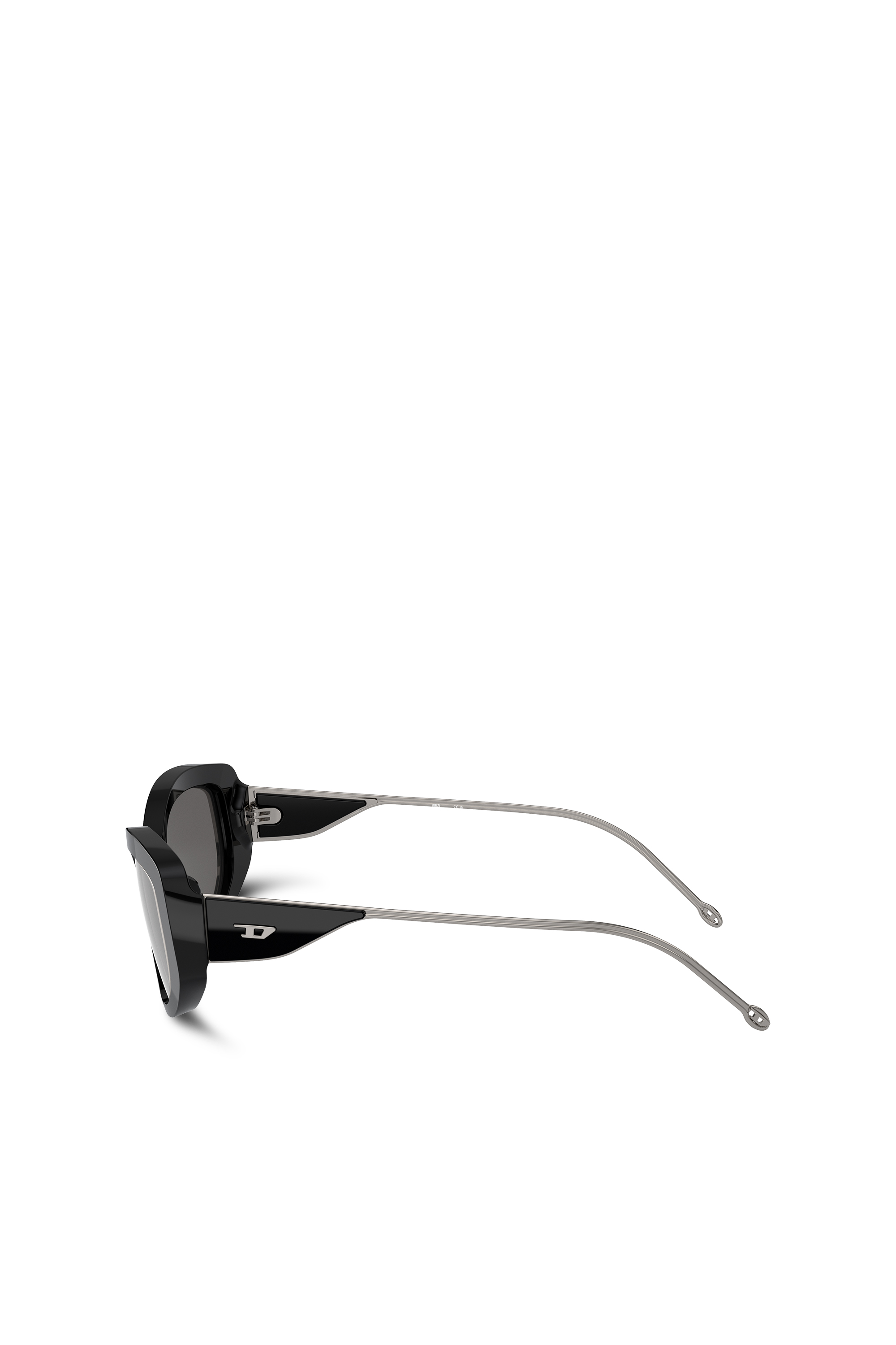 Diesel - 0DL2001 SIZE 54, Lunettes de soleil cat-eye Mixte in Noir - 3